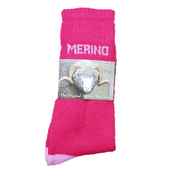 Pink Eweniq Merino Socks