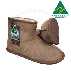 Short Ankle Australian Sheepskin Ugg Boots side bot
